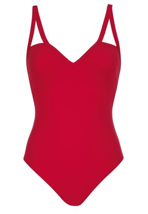 UNICOLOR - Badeanzug - rot