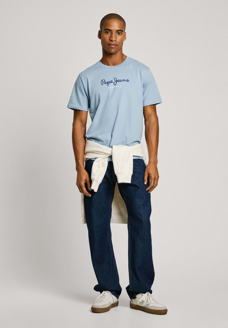Pepe Jeans EGGO T-shirt con stampa light thames blue/blu Zalando