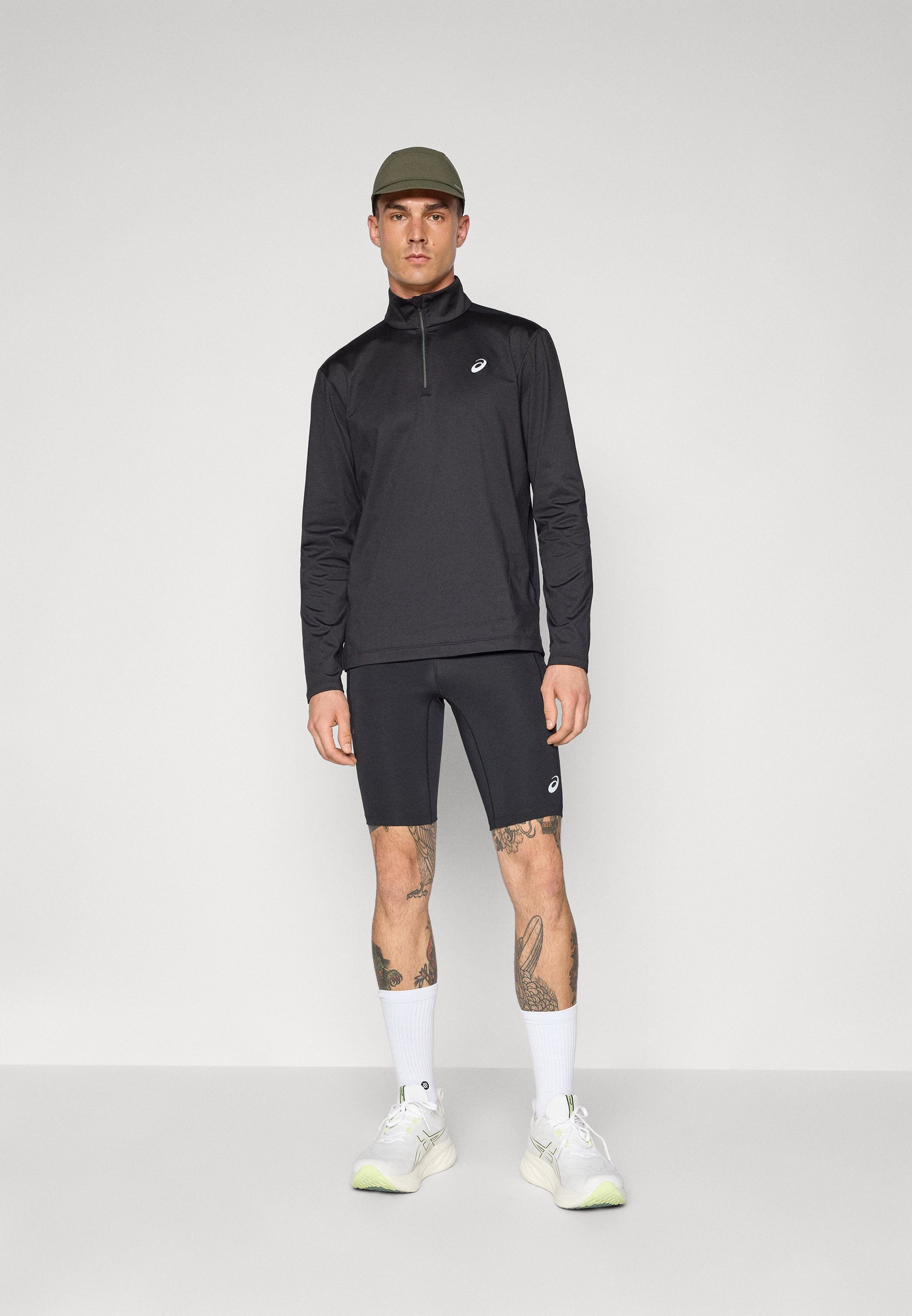 ASICS CORE 1/2 ZIP WINTER TOP - Long sleeved top - performance