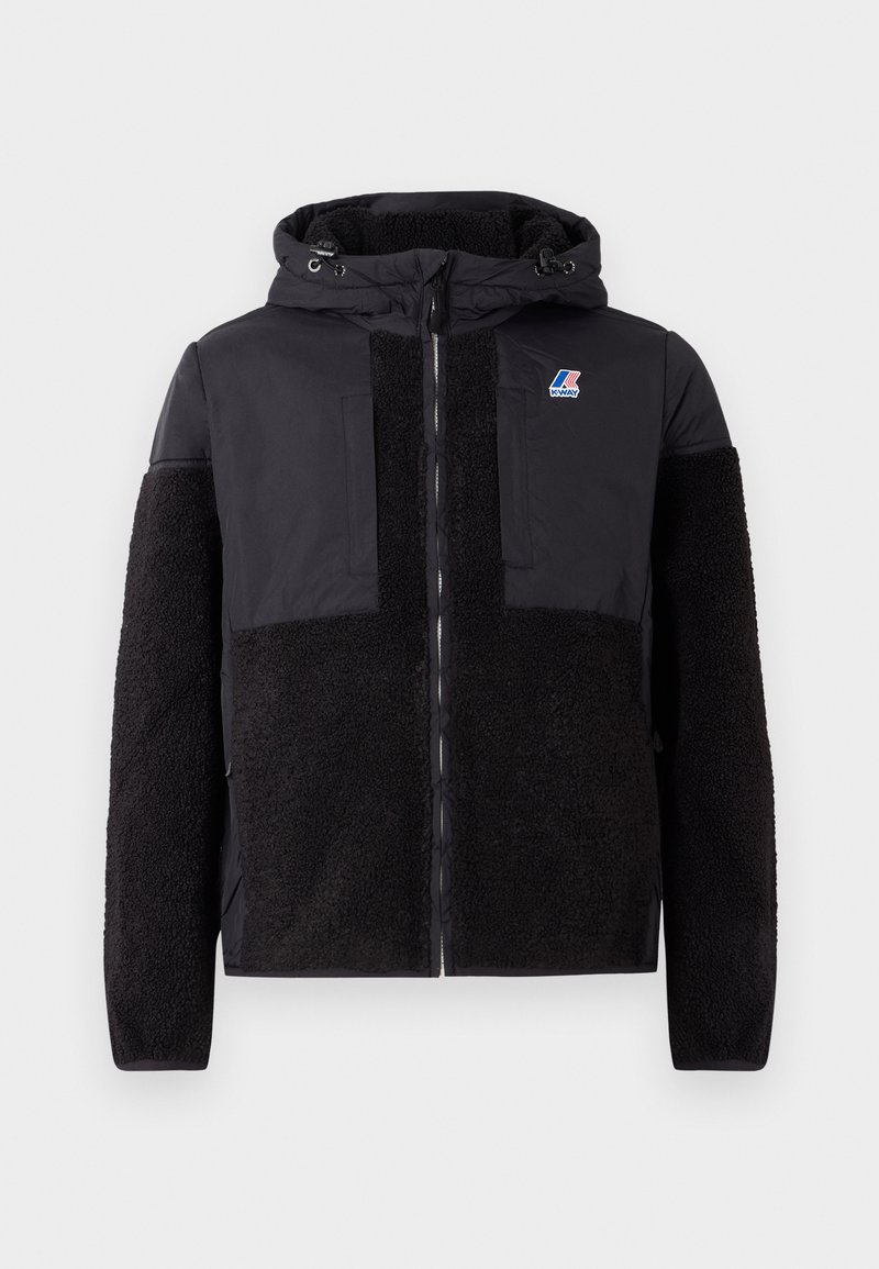 K-Way SAMSON UNISEX - Fleece jacket - black pure/black - Zalando.ie