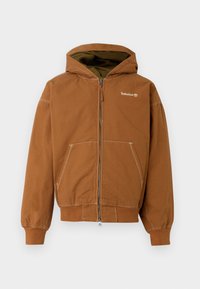 HOODED - Light jacket - dark wheat boot