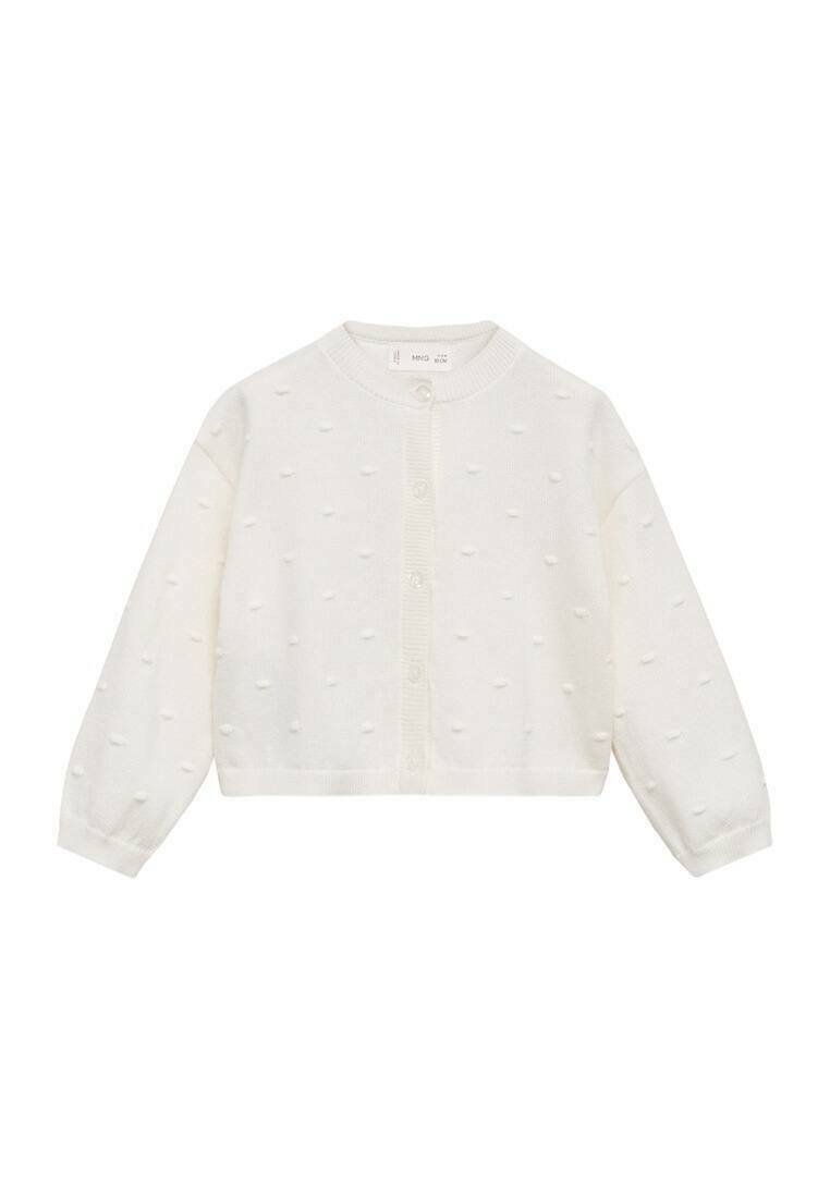 Mango Kids Kofta - mottled beige