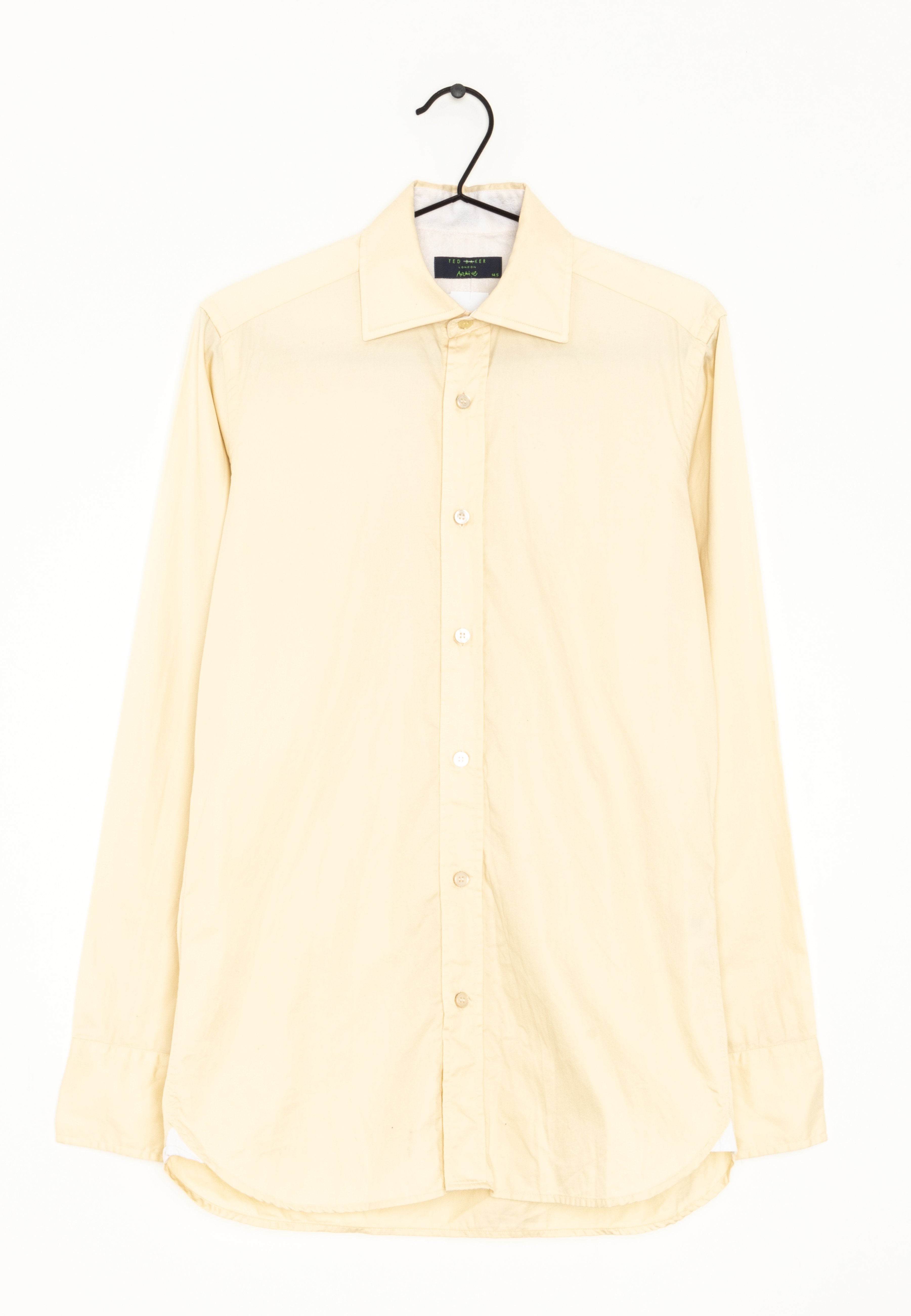 Ted Baker Formal shirt - yellow/light 