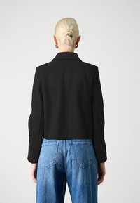 JDY JDYMELLOW FRONTPOCKET - Sommerjakke - black