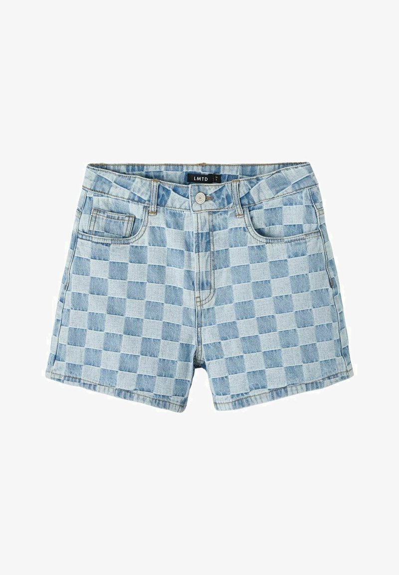 LMTD MOM FIT - Shorts vaqueros - medium blue denim