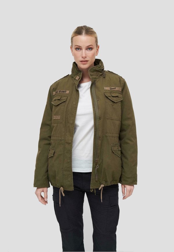 Winterjacke - olive