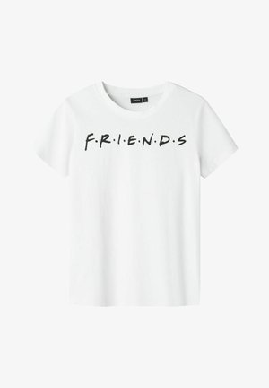 LMTD FRIENDS - T-shirt imprimé - bright white