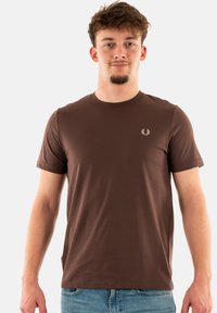 Fred Perry T-shirt basic - marron