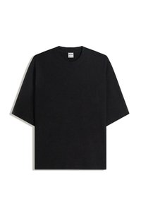BOXY SHORT SLEEVE - Tricou basic - black