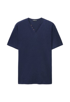 Calliope, T-SHIRT TINTA UNITA - T-shirt basic - blu navy