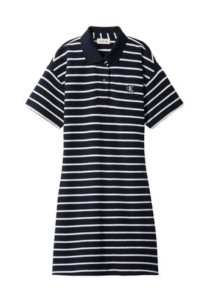 Calvin Klein Jeans, STRIPE - Vestito di maglina - dark sapphire