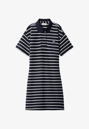 Calvin Klein Jeans, STRIPE - Vestito di maglina - dark sapphire
