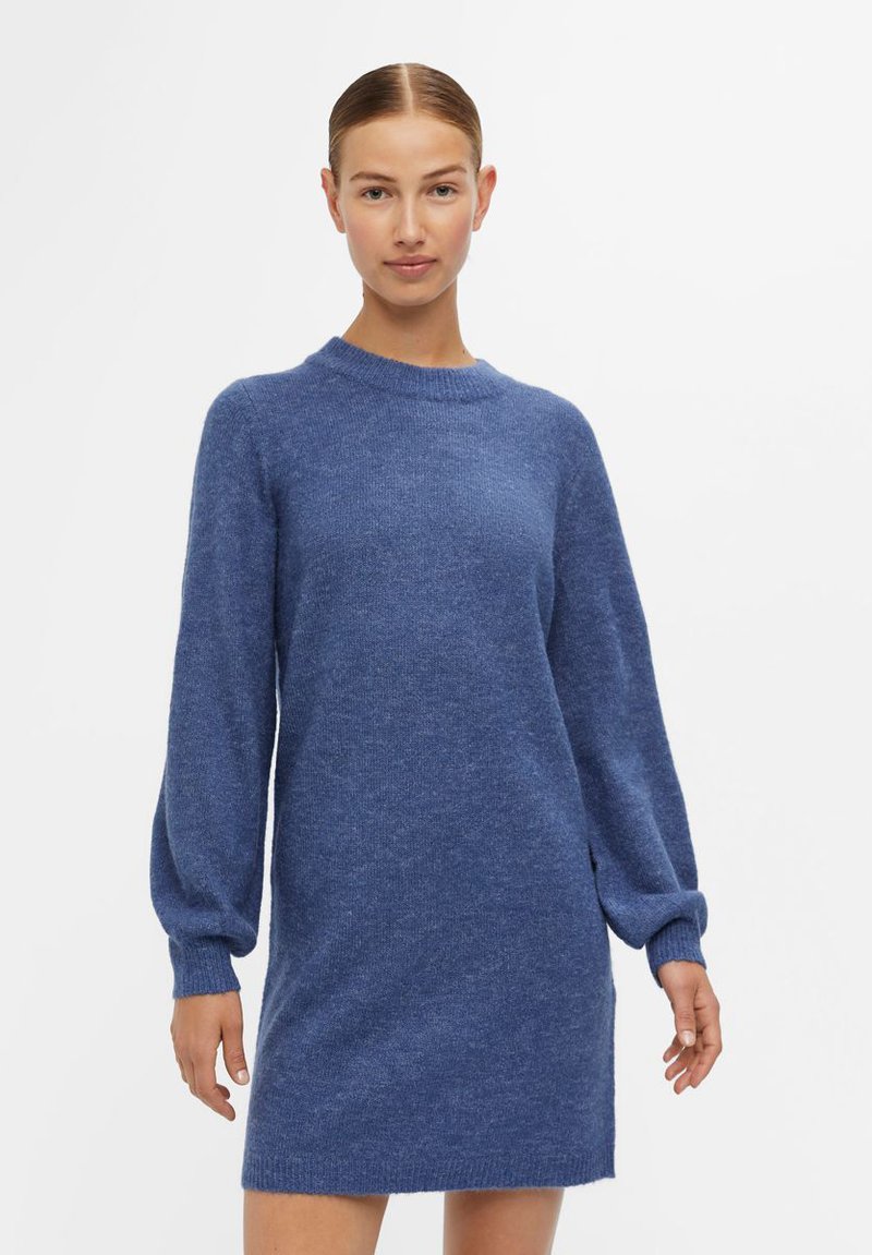 Object OBJEVE NONSIA DRESS - Haljina s naramenicama - bijou bluedetail melange
