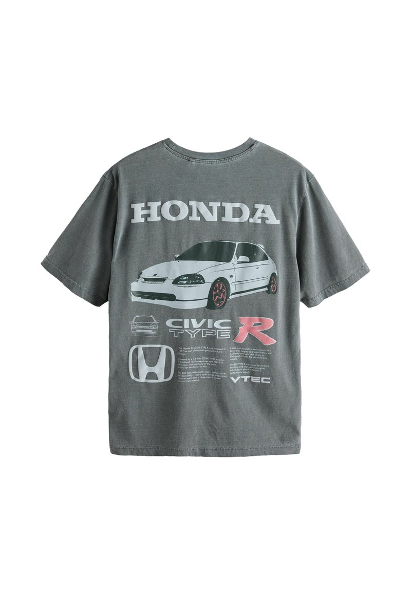 Next REGULAR FIT - HOT HATCH CAR GRAPHIC - Print T-shirt - grey