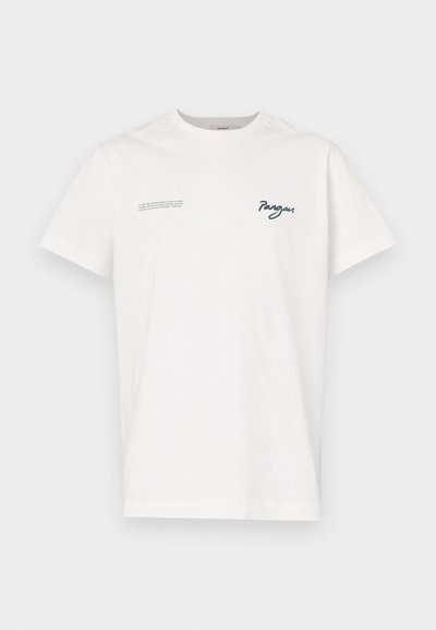 PANGAIA ONE FOREST GRAPHIC UNISEX - Tričko s potlačou - off white
