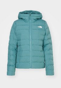 W ACONCAGUA 3 HOODIE - Páperová bunda - algae blue