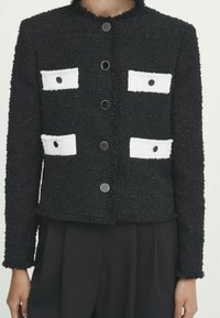 Massimo Dutti Gilet - black