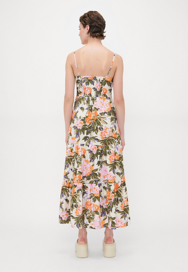 open lace back dress Gap Size XL Orange Salmon Spaghetti Strap Maxi Dress Sundress – The Sequel  Shop