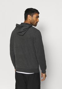 Helly Hansen HH LOGO - Mikina s kapucí - ebony melange