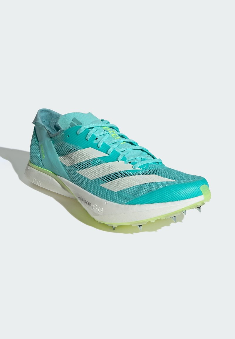 adidas Performance AVANTI UNISEX - Spikes - flash aqua metalic lucid  lemon/turquoise - Zalando.co.uk