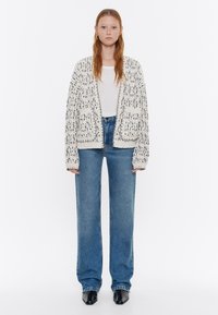 Bimba Y Lola CORTO MARFIL - Chaqueta de punto - marfil