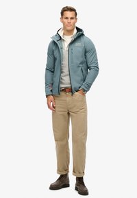 Superdry & Co HOODED TREKKER - Blouson - stormy weather blue