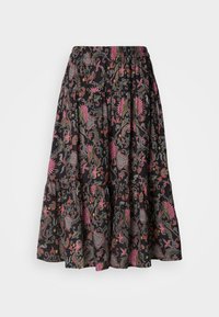 MIDI SKIRT - A-line skirt - multi-coloured