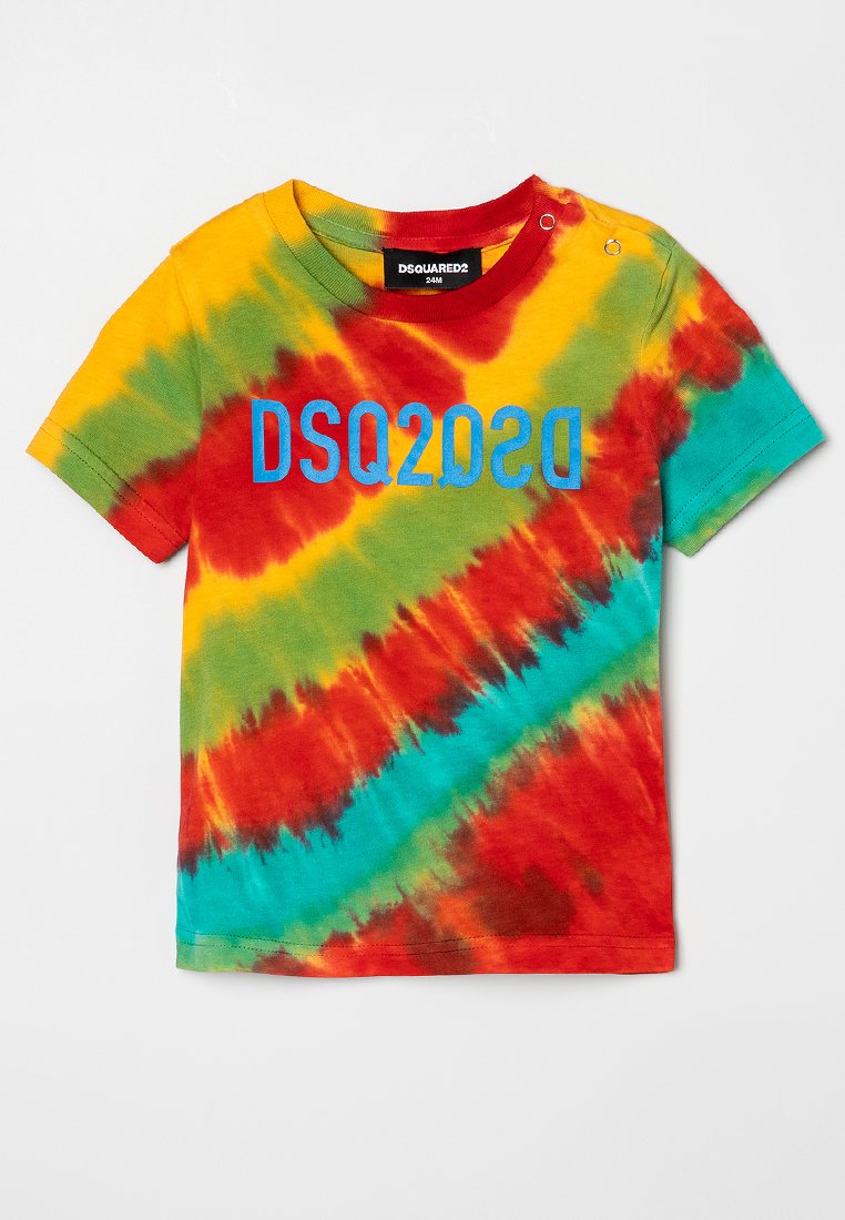 Dsquared2 T-shirt print meerkleurig Dsquared2 T-shirt print meerkleurig