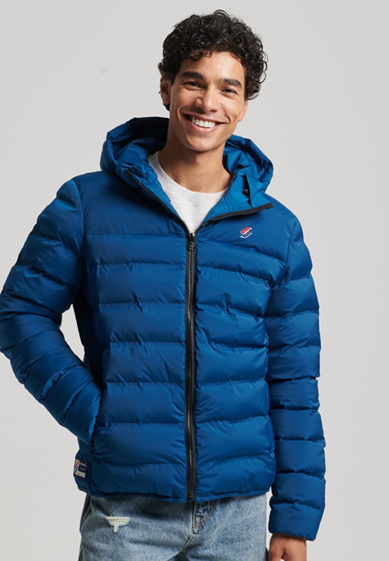 Superdry HEAT SEALED Winter jacket sailor blue/blue Zalando.co.uk