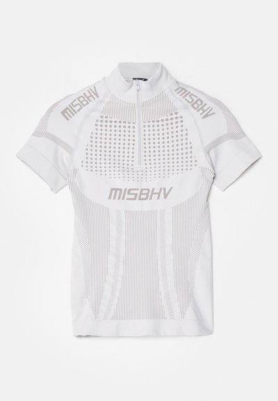 MISBHV EUROPA QUARTER UNISEX - T-shirt estampada - light grey