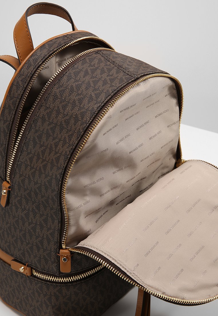 MICHAEL Michael Kors RHEA ZIP BACK PACK Rucksack brown Zalando