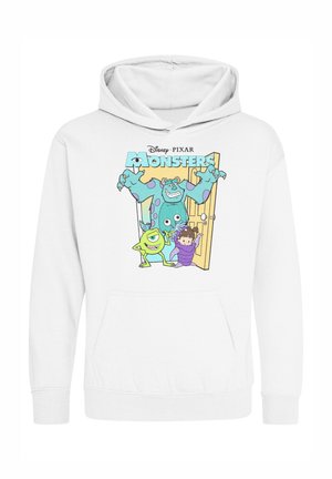 Henry Tiger MONSTERS UNIVERSITY PASTEL  - Felpa con cappuccio - white