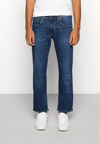 Pepe Jeans - CASH - Traperice ravnih nogavica - dark blue denim Minijatura 1