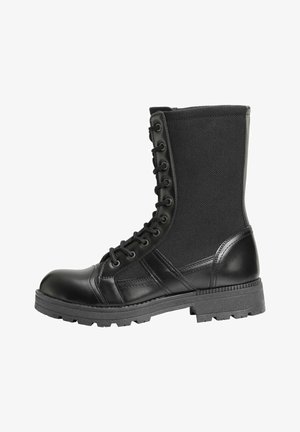 Gležnjače s platformom - black