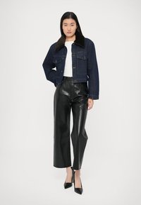 Agolde REN - Lederhose - black