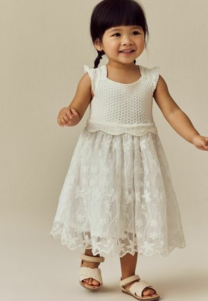 Next, Gebreide jurk - white