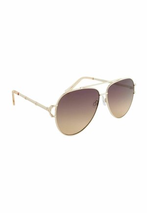 TEMPLE AVIATOR  REGULAR FIT - Aurinkolasit - gold