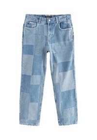 Next PATCHWORK  - Sirgete säärtega teksad - mid blue
