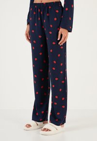 LELA REGULAR FIT - Pizsama szett - dark blue