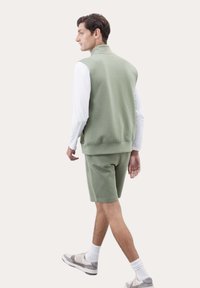 Marks & Spencer REGULAR FIT ELASTICATED WAIST - Teplákové kalhoty - smokey green