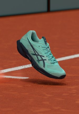 ASICS, SOLUTION SPEED FF 4 CLAY - Тенис обувки за клей - illuminate mint/night sky