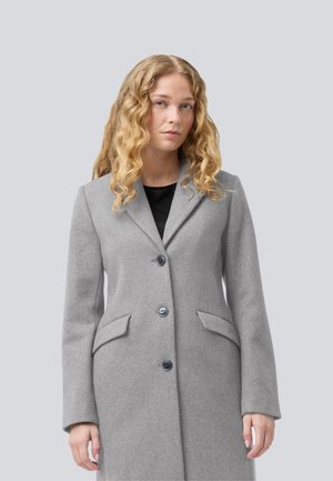 PAMELA - Klasický kabát - grey melange