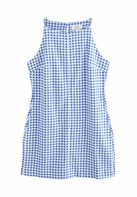 REGULAR FIT-SLEEVELESS RACER STRETCH - Kasdienė suknelė - light blue gingham