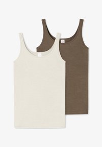 Unselected, weiss taupe