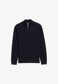 Selectat, knitted navy melange
