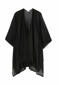 PONCHO - Mantella - black