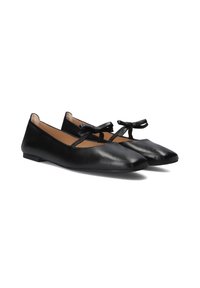 Unisa BETAR - Ballerina's met enkelbandjes - zwart