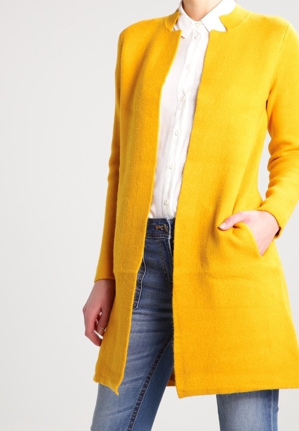 Morgan Gilet - yellow
