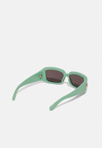 Gucci RECTANGULAR/SQUARED UNISEX - Occhiali da sole - green/grey