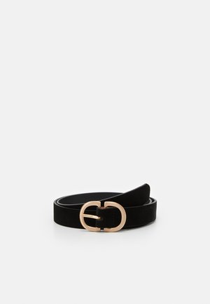 PCJUVA JEANS BELT - Belt - black/gold-coloured